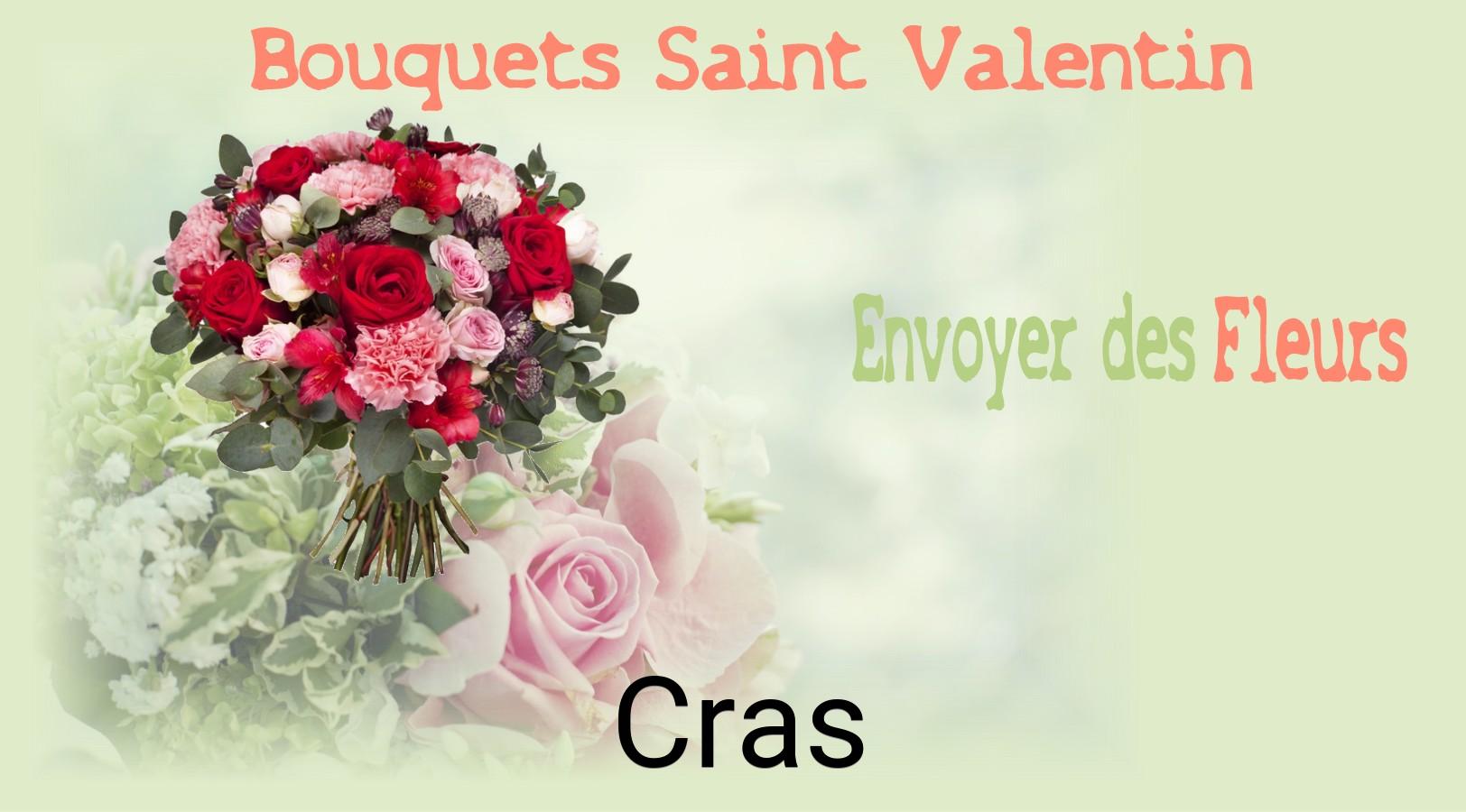 Roses de Saint-Valentin livrées à Cras